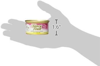 Fancy Feast Purina Sliced Chicken Feast Wet Cat Food in Gravy - 3 oz. Cans (Pack of 48)