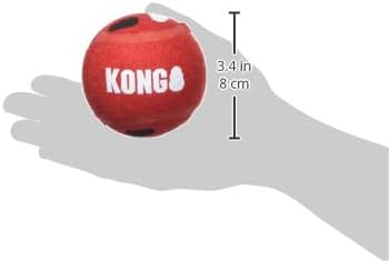 KONG Signature Sport Balls Dog Toy, Large, 2 Pack