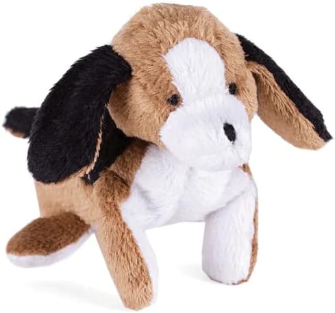 Oscar Newman Beagle Pipsqueak Toy, 5-inch Length, Multicolor