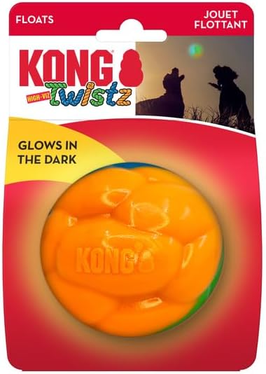 Kong Twistz High Visibility Ball Large