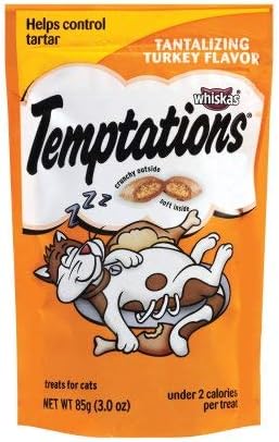 Temptations Turkey Flavor Cat Treats (Pack of 14)