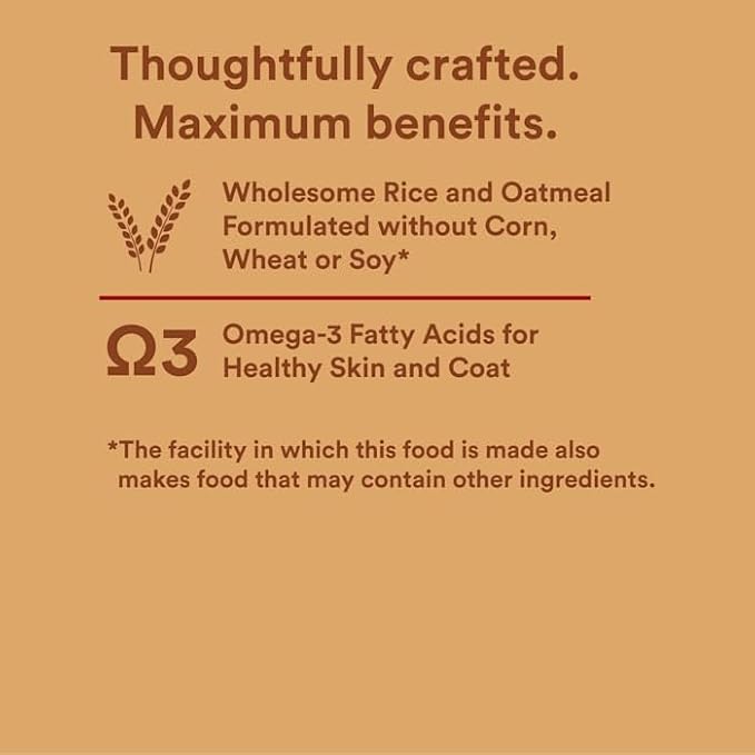 WholeHearted by Petco Plus Beef & Brown Rice Recipe with Whole Grains Plus Dry Dog Food 30 lbs.