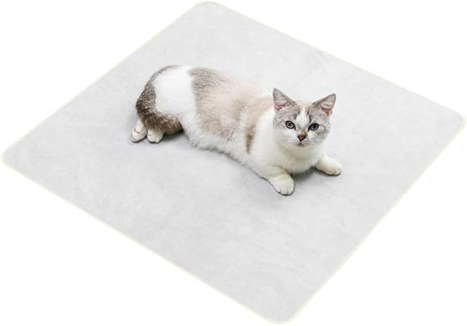 35.5" Extra Large Cat Grooming Wrap,Soft Self-Stick Cat Burrito Restraint Blanket Grippy Cloth for Large Cats & Small Dogs Medicine,Nail Clipping,Ear Cleaning,Teeth Brushing Anti-Scratch Anti-Escape