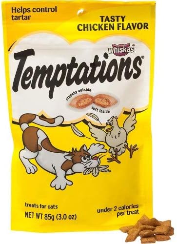 Whiskas Cat Treats, Tasty Chicken (Pack of 20)