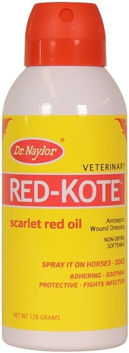 Dr. Naylor Red-Kote Aerosol (128grams ) - Non-Drying, Soothing and Softening Skin Treatment