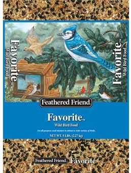 Feathered Friend Favorite Bird Food 5 Pound