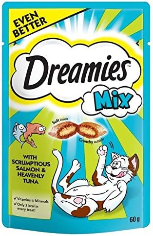 Dreamies Cat Treats with Salmon & Tuna 60g