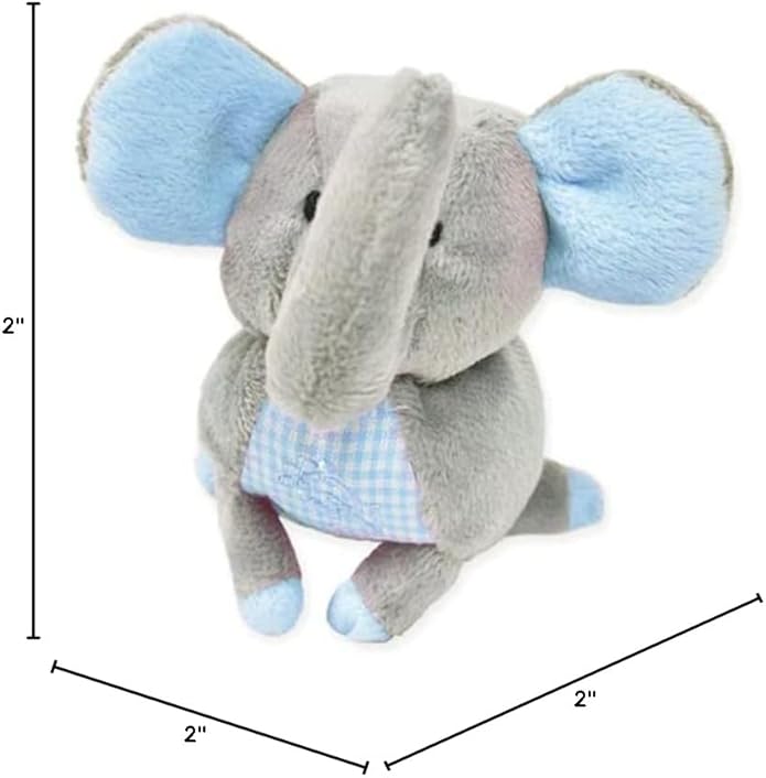 Oscar Newman Pipsqueak Animal Tiny Toys, 7-inch Length