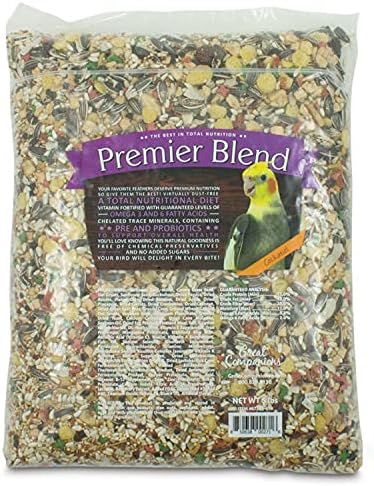 Premier Cockatiel Bird Food- 5 lbs