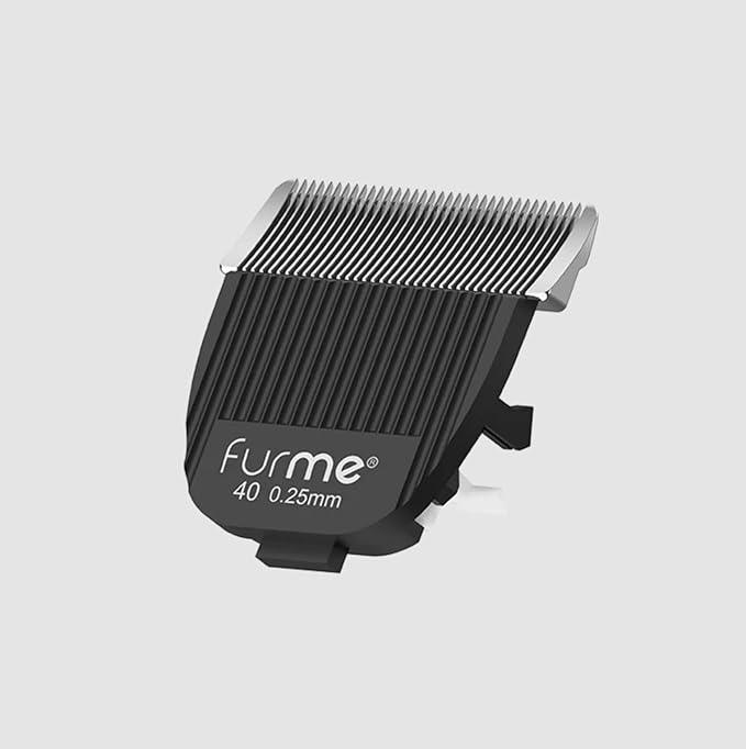 FURME AirClipper Replacement Clipper Blades Multi Pack/Case - 8 Blades Included: Size #40 x 2, #10 x 2, 7F, 5F, 4F, 3F Blades for Pet Grooming, Compatible AirClippers