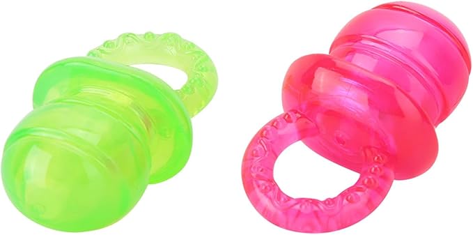 Acouto 2Pcs Pet Puppy Molar Dog Cat Pacifier Chew Playing Ing le Pet Chew for Health Interactive Pet for Teething Puppy