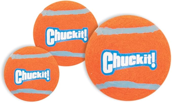Chuckit Tennis Ball Med 2pk