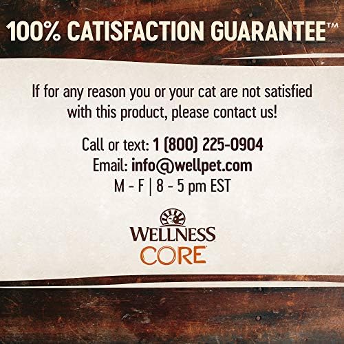 Wellness CORE Tiny Tasters Pate Adult Wet Cat Food, Natural, Protein Rich, Grain Free, Tuna Recipe, 1.75 oz, Pack of 12 Pouches