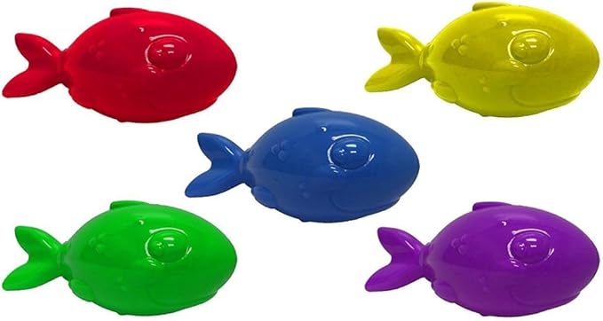 Multipet Zoomies Latex Fish Dog Toy, 7"