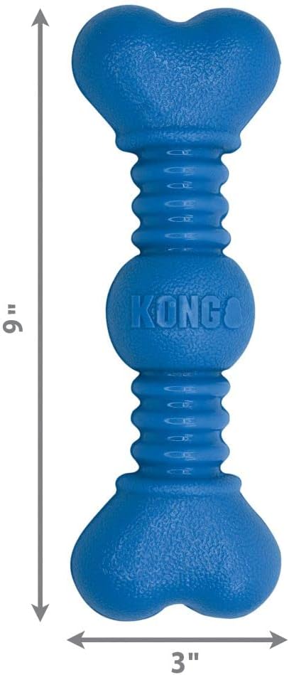 KONG Squeakstix Wigglerz, Medium, Blue