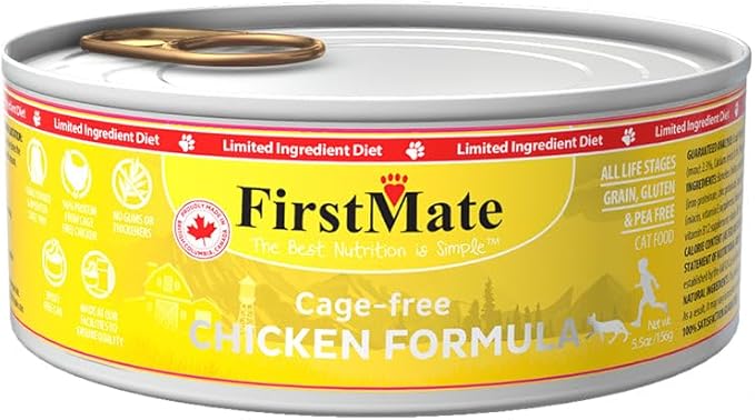 FirstMate, Cat LID Chicken, 5.5 Ounce