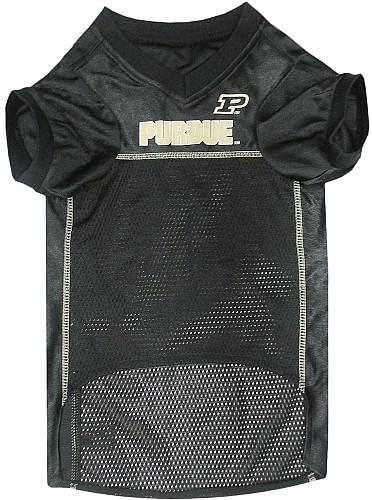 Pets First NCAA College Purdue Boilermakers Mesh Jersey for DOGS & CATS, Small.Licensed Dog Jersey with your Favorite Football/Basketball College Team