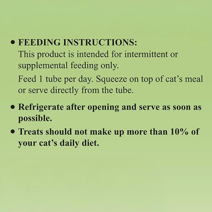 PAWLI Skin & Coat Lickable Cat Treats, Squeeze Cat Treats for Shedding Control & Healthy Fur, Cat Treats for Skin and Coat Support, Grain-Free, 7 Count (3.5 oz Total)
