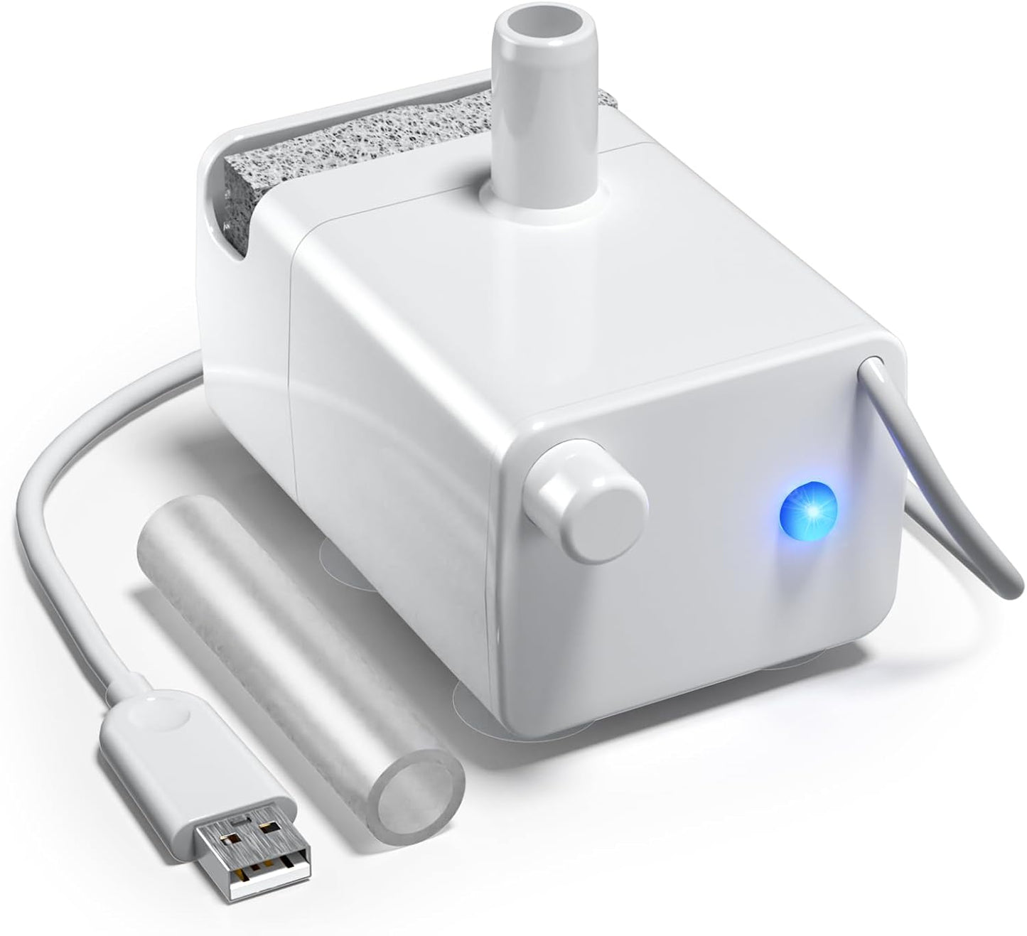 Large Dog Water Fountain 14L/3.7Gal, Stainless Steel Pet Fountain for Large Dogs and Multi-Pets, with Window & Extra Wide Drinking Area, Square Design Enlarges Capacity & Saves Space (Pump & Pipe)