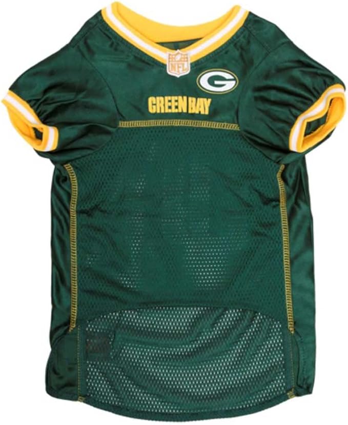Green Bay Packers Mesh Pet Jersey
