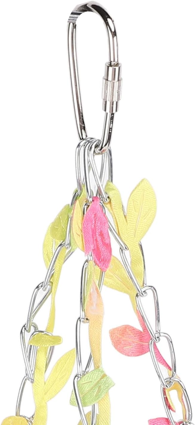 Bird Hanging Hammock, Plush Warm Bird Swing Bed Bird Cage Accessory for Parakeets Budgie Conure Cockatiel