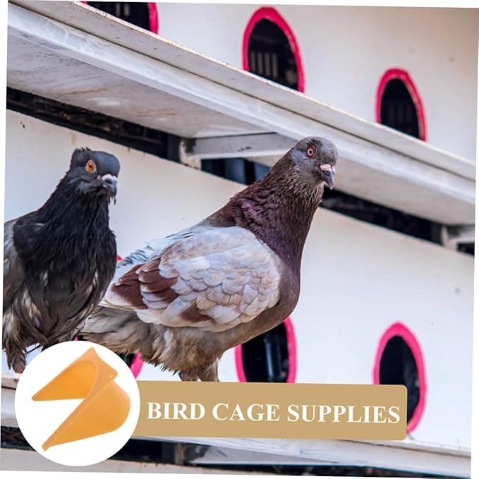 balacoo 10pcs Pigeon Bird Entrance Door Accessory for Pigeon Racing Cages Stylish European Design Easy Installation for and Bird Enclosures