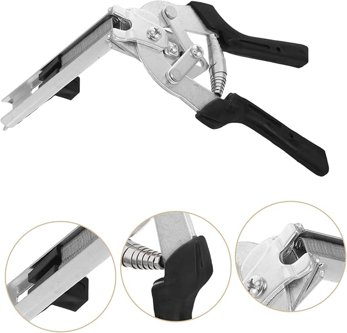 Milisten 1set Shaped Nail Pliers Kit for Assembling Chicken and Bird Cages Includes Resistant Nails for Easy Repairs and Fastening of Fencing and Enclosures