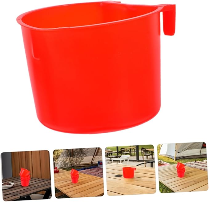 Abaodam 8pcs Hanging Bird Cage Water Bowl Pet Feeding Cup for Rabbit Small Animal Drinking Bowl Sturdy Plastic Material Versatile for Birds and Rabbits