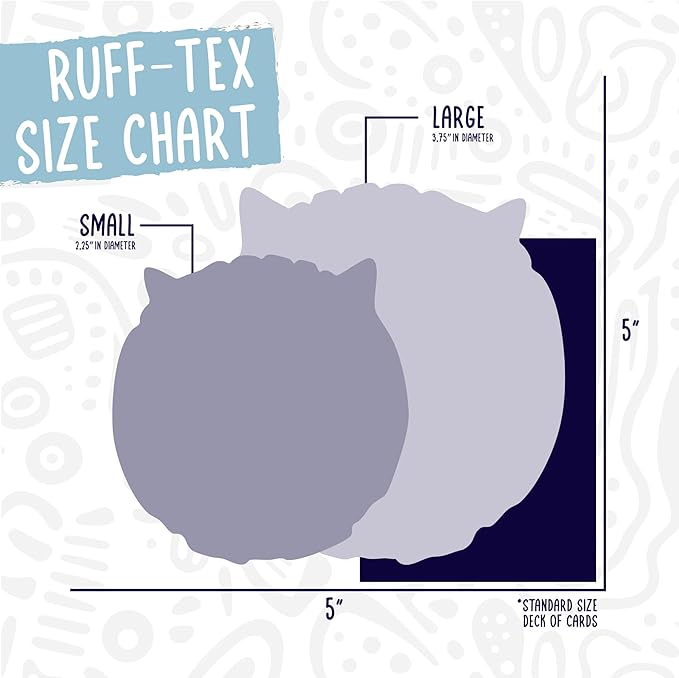 HuggleHounds Assorted Ruff-Tex Latex Ball Dog Toys - Dog Toys Rubber, Puppy Toys, Puppy Essentials, Pool Toy, Heavy Duty Squeaky Ball for Small, Medium & Large Dogs, All Breeds - HuggleMutt 3 Pack