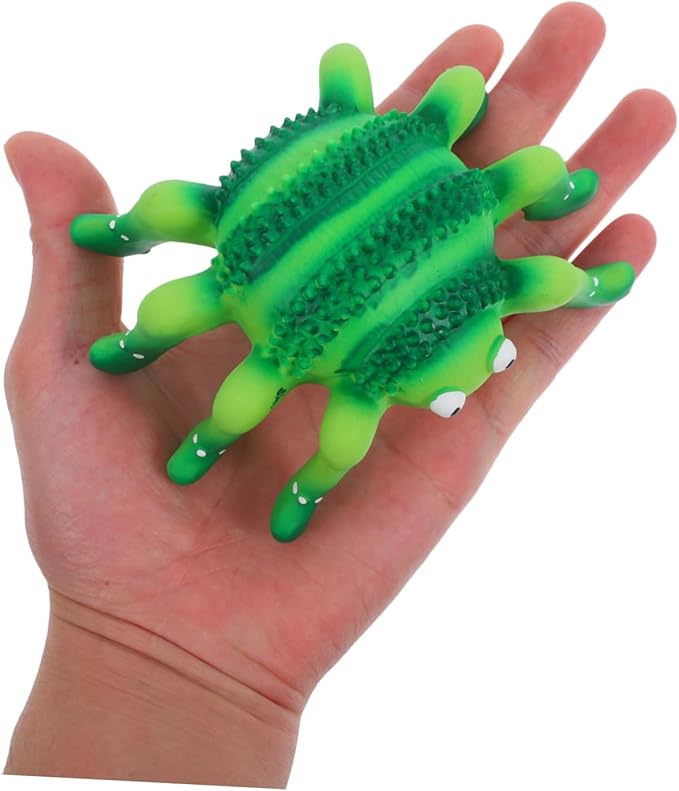 Latex Chew for Puppies Squeaky Pet Plaything Teething-Friendly Design Interactive Fun for Dogs for Heavy Chewers