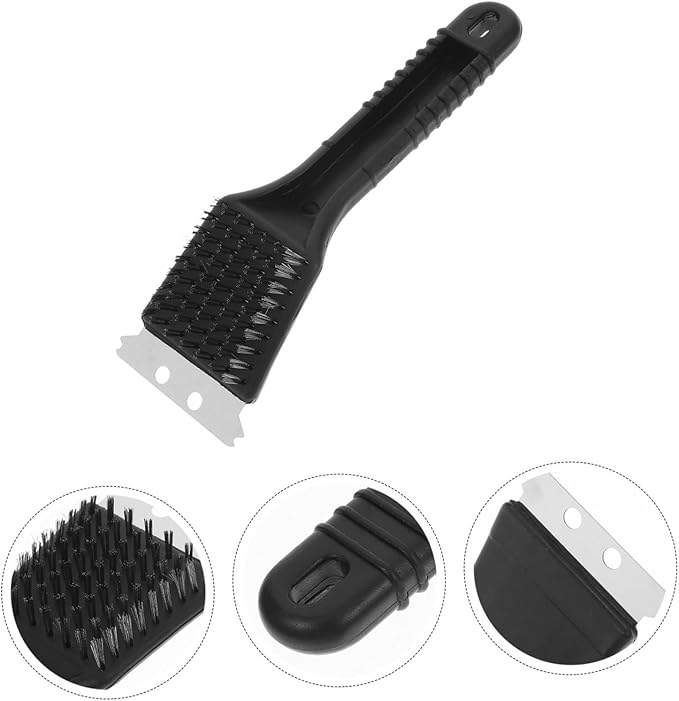 COLLBATH Bird Cage Cleaning Brush with Long Handle Multi Functional Sanitation Tool for Birdcages and Animal Cages Durable Bristle Design for Efficient Cleaning of Bird Droppings