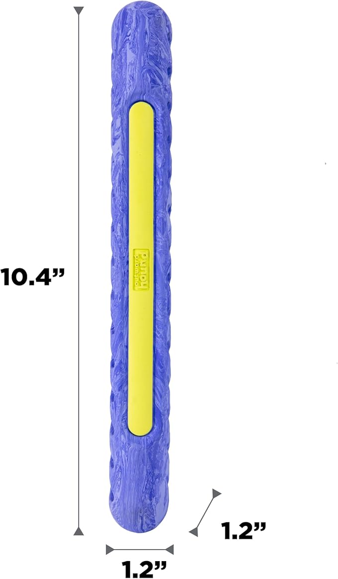 Outward Hound FlyFetch Stick Dog Toy, Durable Natural Rubber, Lightweight, All Breeds, 10.4"
