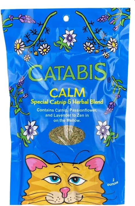 Multipet Calm Special Catnip & Herbal Blend 2oz Reclosable Bag