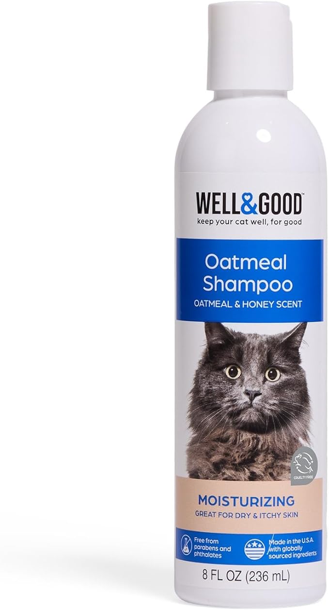 Well & Good Oatmeal Cat Shampoo 8 fl. oz.