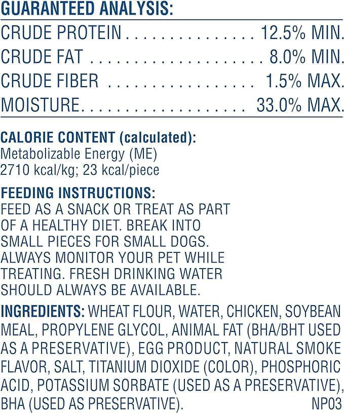 Canine Carry Outs Chicken Flavor Dog Treats, 22.5oz Bag, 4ct
