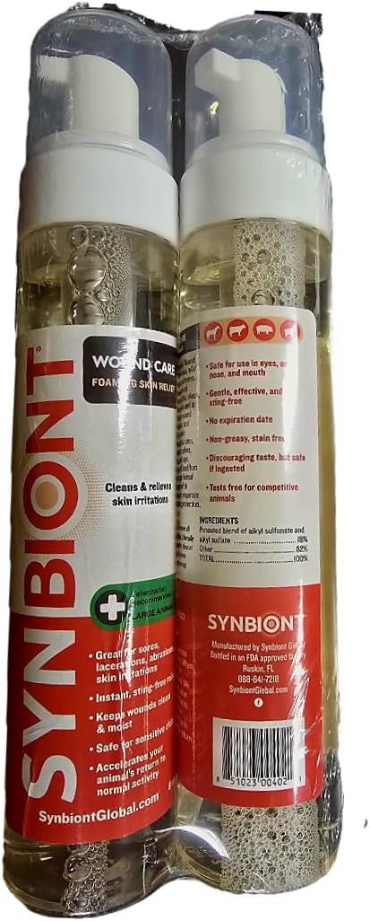 Synbiont Small Animal Wound Care 8oz Foamer (Pack of 2)