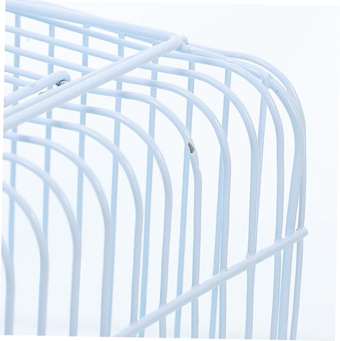ibasenice Portable Lightweight Bird Carrier Cage for Small Pets Versatile Travel Indoor Use for Lovebirds Parakeets Cockatiels and Finches Observation Window
