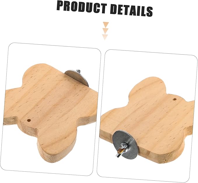 POPETPOP 9pcs Pet Platform for Hamsters Parrots Jumping Board Chewing Function Decorative Bird Cage Accessories for Guinea Pigs and Animals