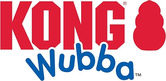 KONG Holiday Wubba Octopus Dog Toy – Christmas Plush Squeaky Tug & Fetch Toy with Santa Hat, Durable Festive Play Toy, Large