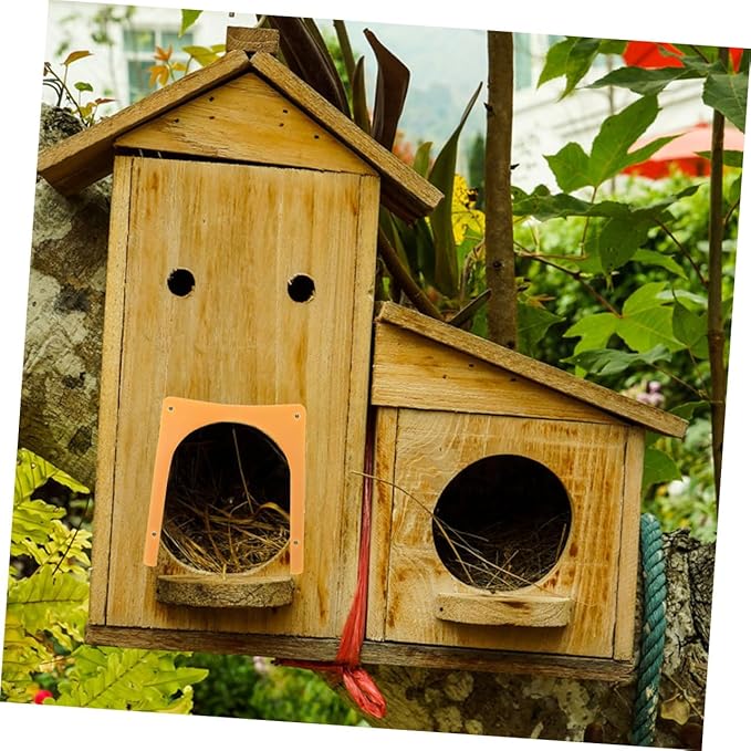 Toyvian 8pcs European Style Pigeon Door Rounded Corner Bird Cage Entrance Easy Installation Pigeon Access Elegant Design for Comfortable Living