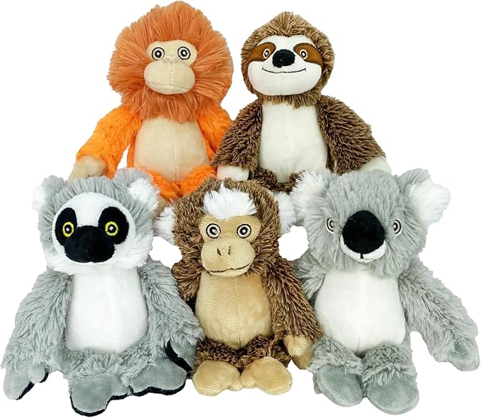 Multipet Minipet Bark Buddies 6" Plush Dog Toy