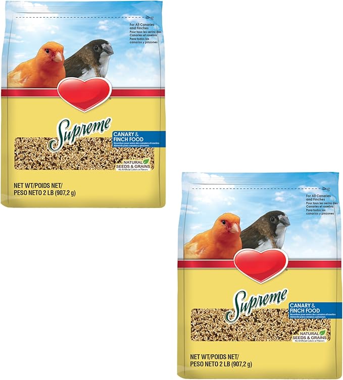 KayteeSupreme Canary & Finch Food 2 lb (Pack of 2)