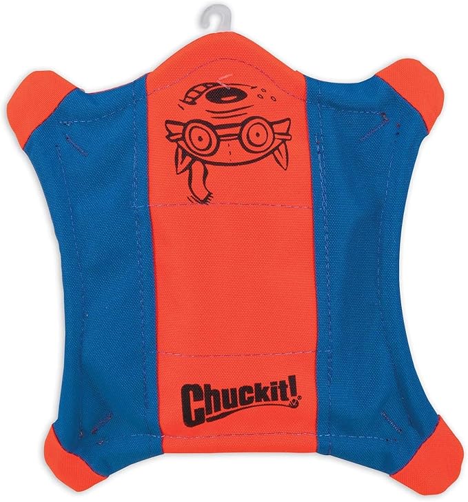Chuckit! flying squirrel spinning dog toy single item