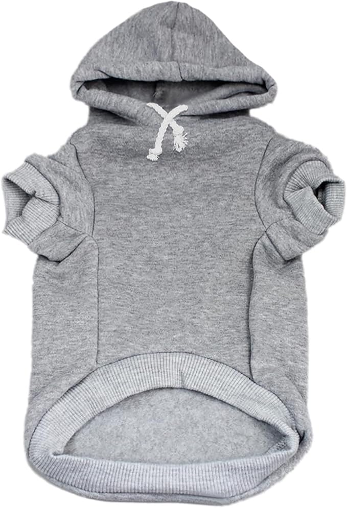 Emotional Support Animal (ESA) Pullover Fleece Lined Dog Hoodie (Hooded Sweatshirt) Assorted Colors