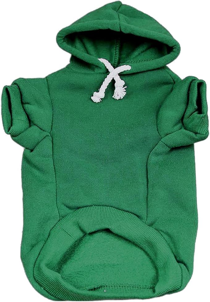 Emotional Support Animal (ESA) Pullover Fleece Lined Dog Hoodie (Hooded Sweatshirt) Assorted Colors