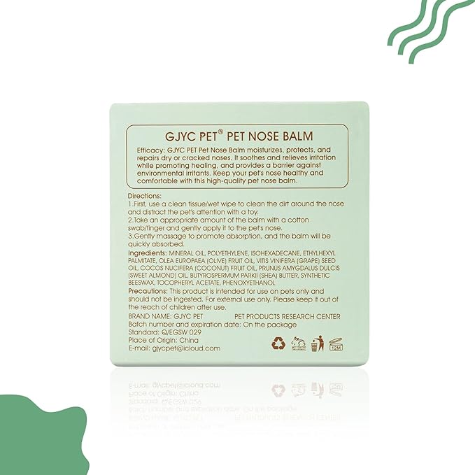 Snout Soother Nose Balm for Dogs & Cats - Natural Healing & Moisturizing Balm for Dry, Cracked Snouts - Plant-Based, Soothing Skin Formula