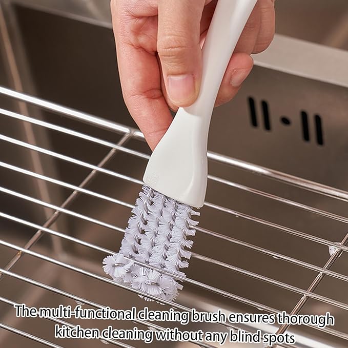 Long Handle Bird Cage Brush Scraper Efficient Parrots Droppings Removal Tool for Pet Cages Perches Accessory