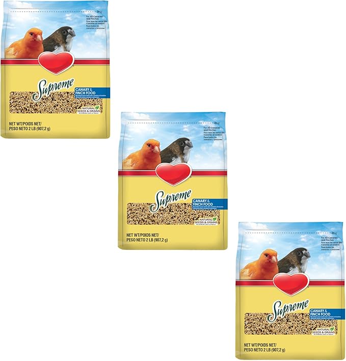 KayteeSupreme Canary & Finch Food 2 lb (Pack of 3)