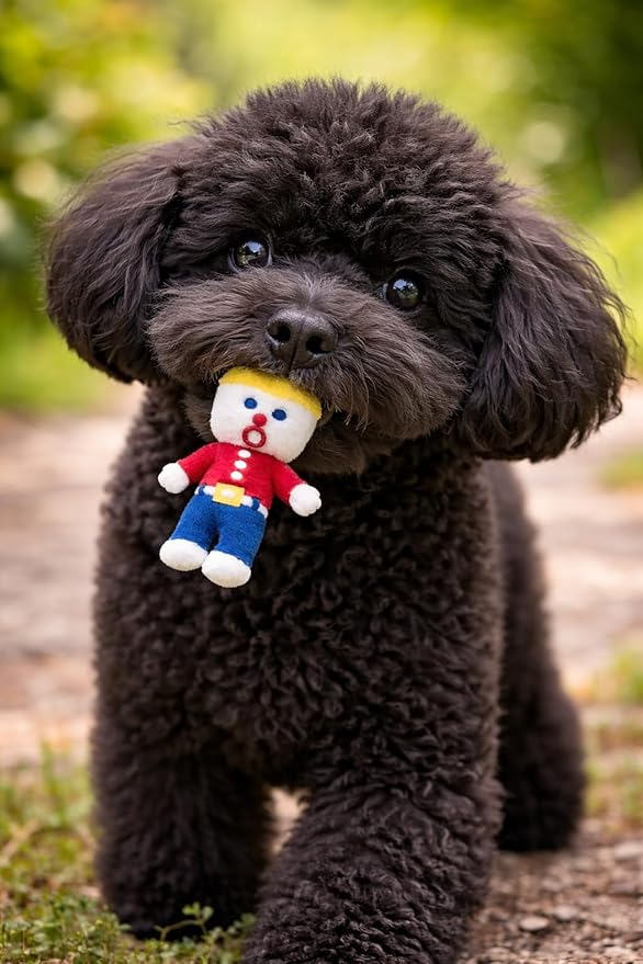 Multipet Mr. Bill X-Small Dog Toy 5" Squeaker Toy Contains No Electronic Parts or Circuitry | Mr Bill Mini Squeaker Dog Toy | 5 Inches | X-Small | Officially Licensed