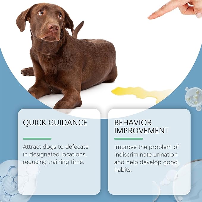 Pet Potty Training Sprays Restroom Guide Defecation Inducer Enhances Potty Training Efficiency with Natural Extracts 50ml Dog Trainer